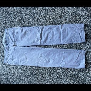 J. Crew Grey chino Khaki Pants 32x30